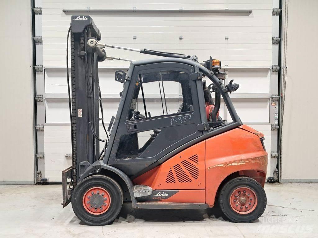 Linde H45D-02 Tehnika ar dīzeļa dzinēju