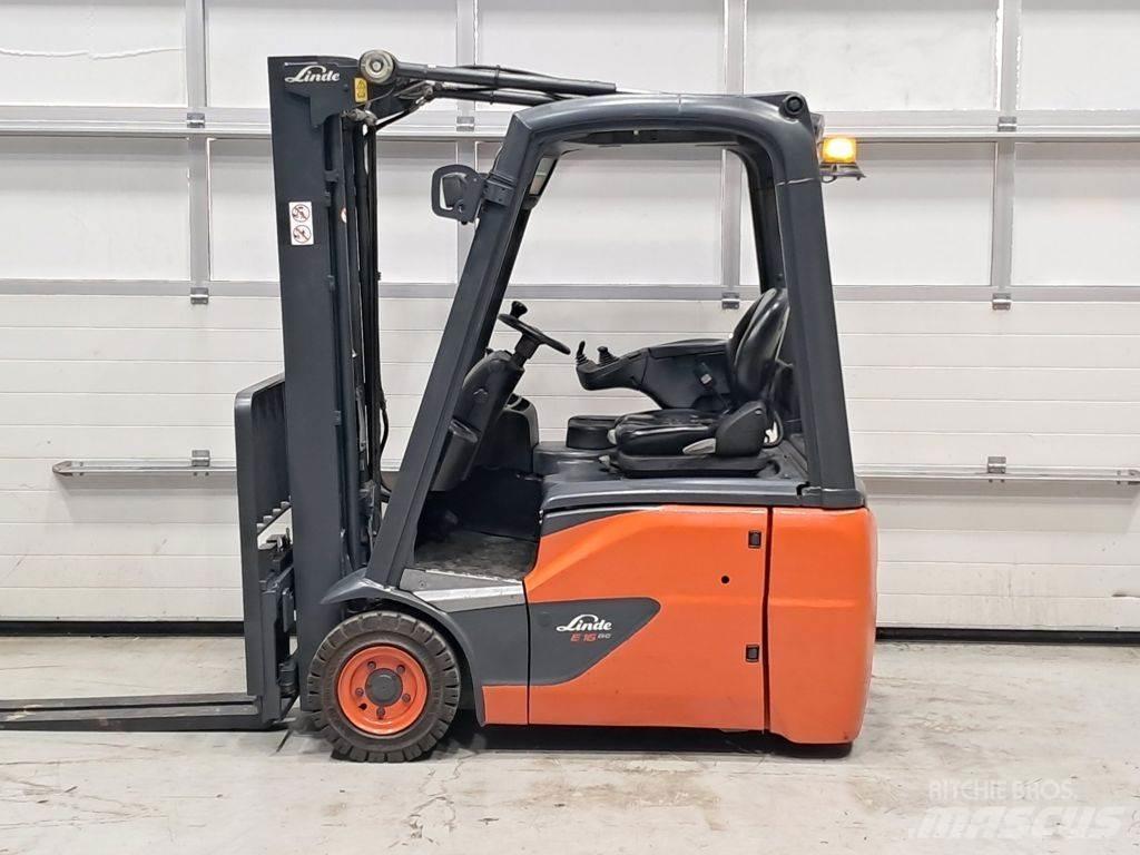 Linde E16C-02 Elektriskie iekrāvēji