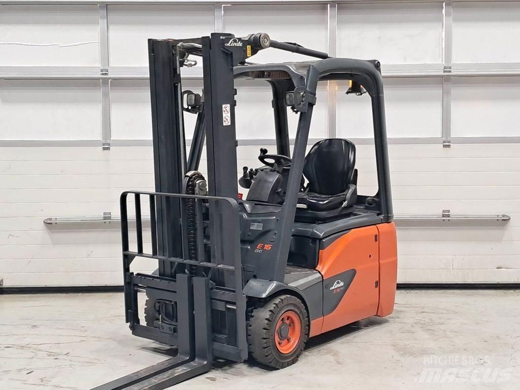 Linde E16C-02 Elektriskie iekrāvēji