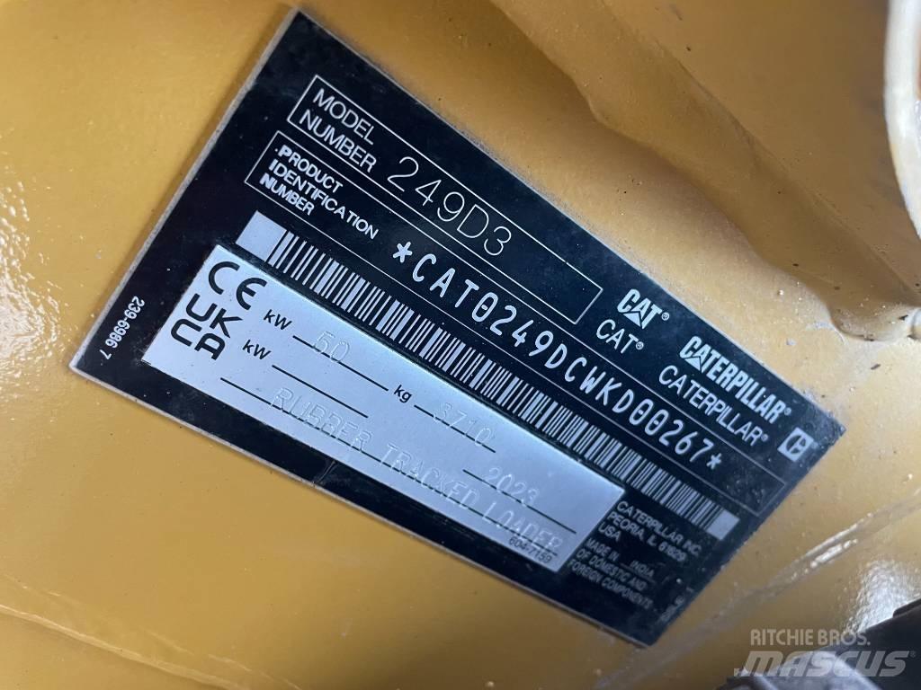 CAT 249D3 Lietoti riteņu kompaktiekrāvēji