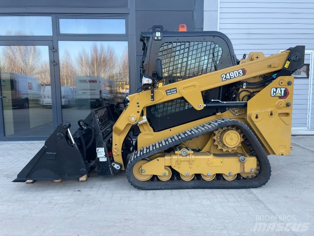 CAT 249D3 Lietoti riteņu kompaktiekrāvēji