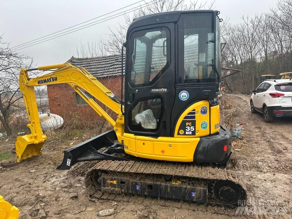Komatsu PC 35 MR Kāpurķēžu ekskavatori