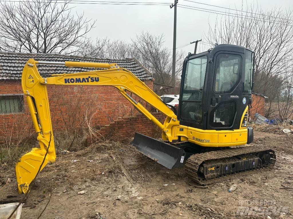 Komatsu PC 35 MR Kāpurķēžu ekskavatori