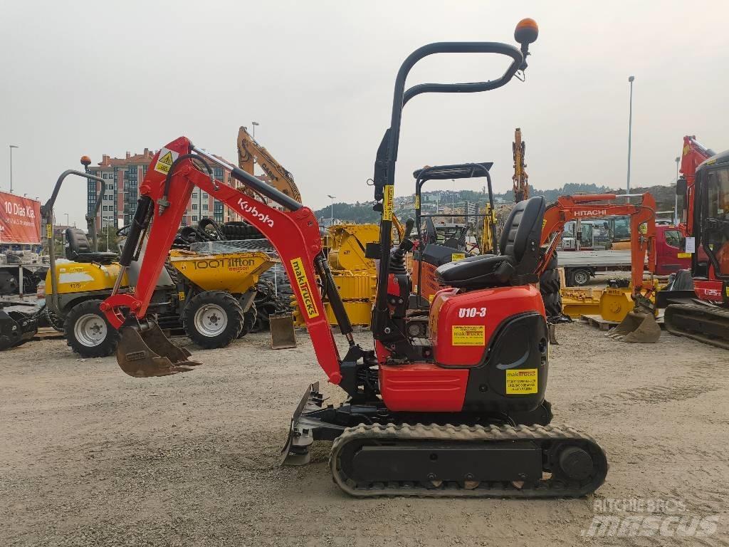 Kubota U 10-3 Mini ekskavatori < 7 t