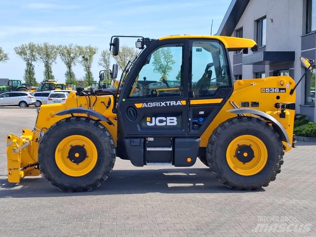 JCB 536-95 Agri Xtra Lauksaimniecības pacēlāji