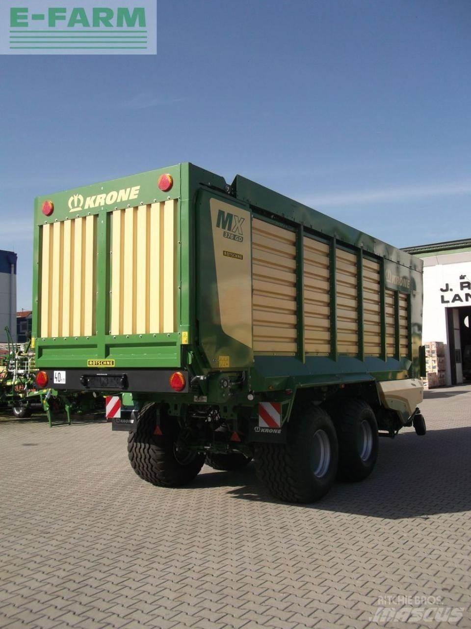 Krone mx 370 gd Graudu pārkraušanas piekabes