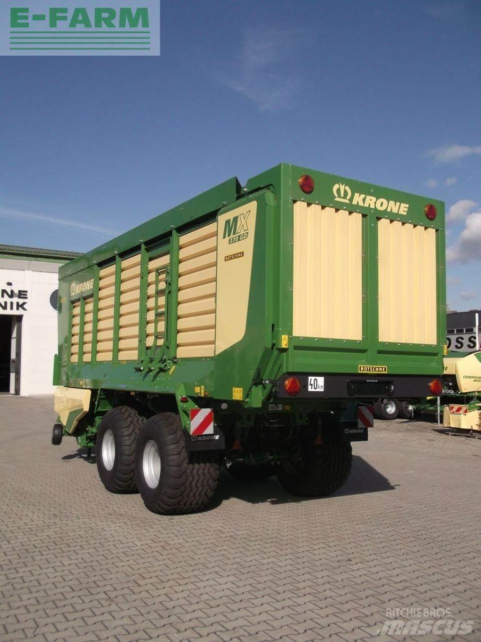 Krone mx 370 gd Graudu pārkraušanas piekabes