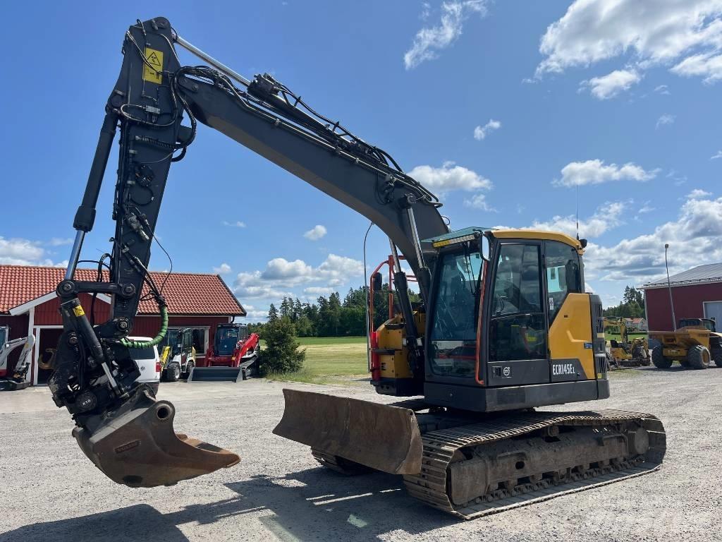 Volvo ECR 145 EL Kāpurķēžu ekskavatori