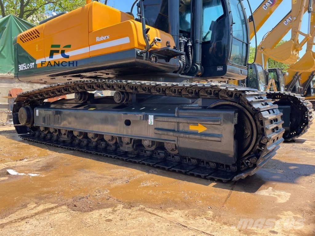 Hyundai 305lc-9t Kāpurķēžu ekskavatori