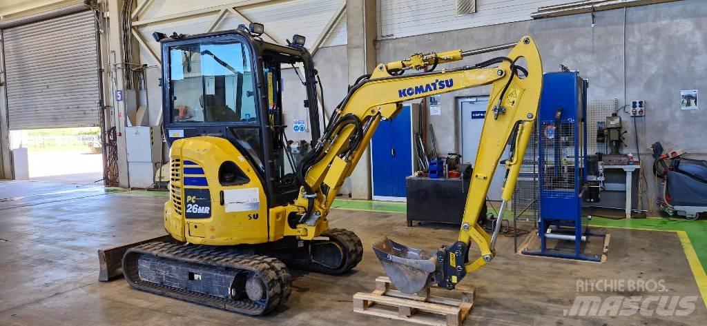 Komatsu PC 26 MR Mini ekskavatori < 7 t
