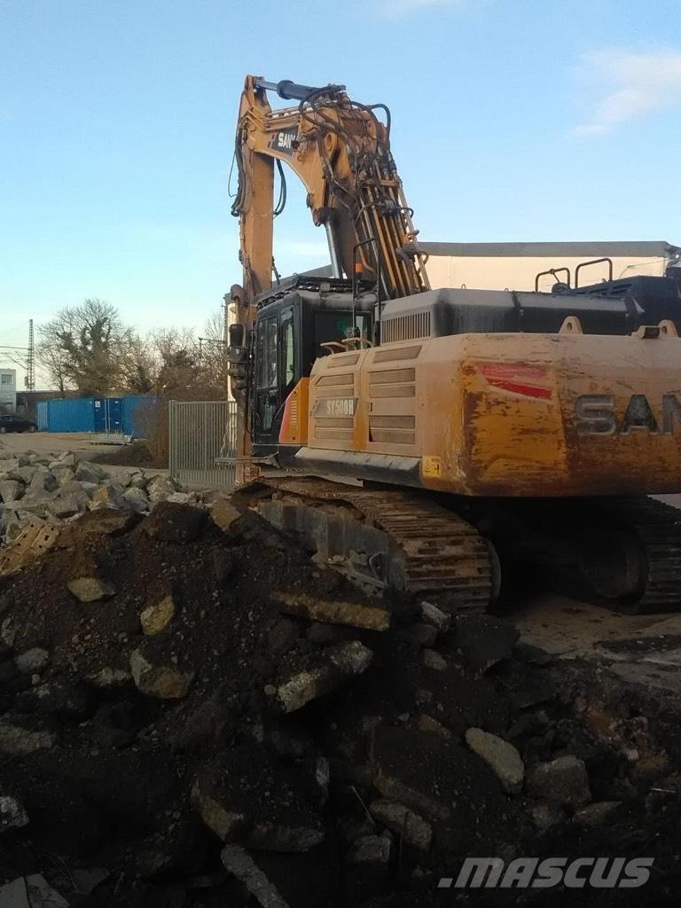 Sany SY500HRD Kāpurķēžu ekskavatori