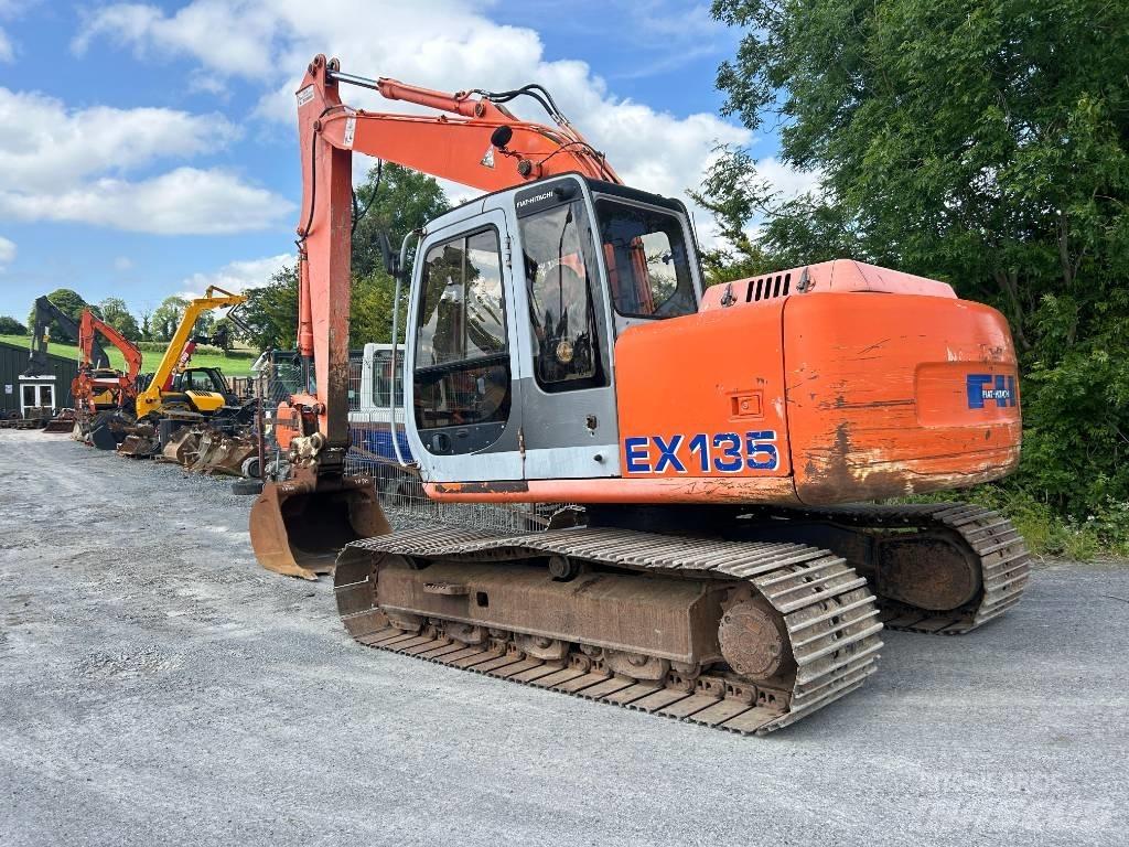 Fiat-Hitachi EX 135 Kāpurķēžu ekskavatori