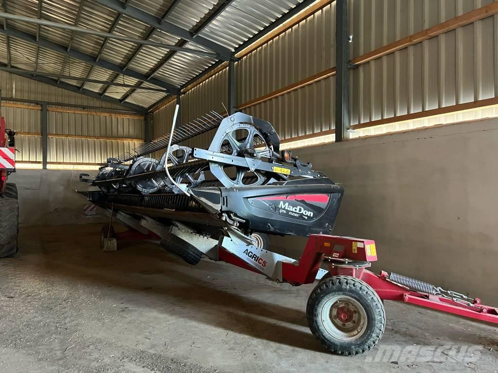 MacDon FD 75 Ražas novākšanas galvas