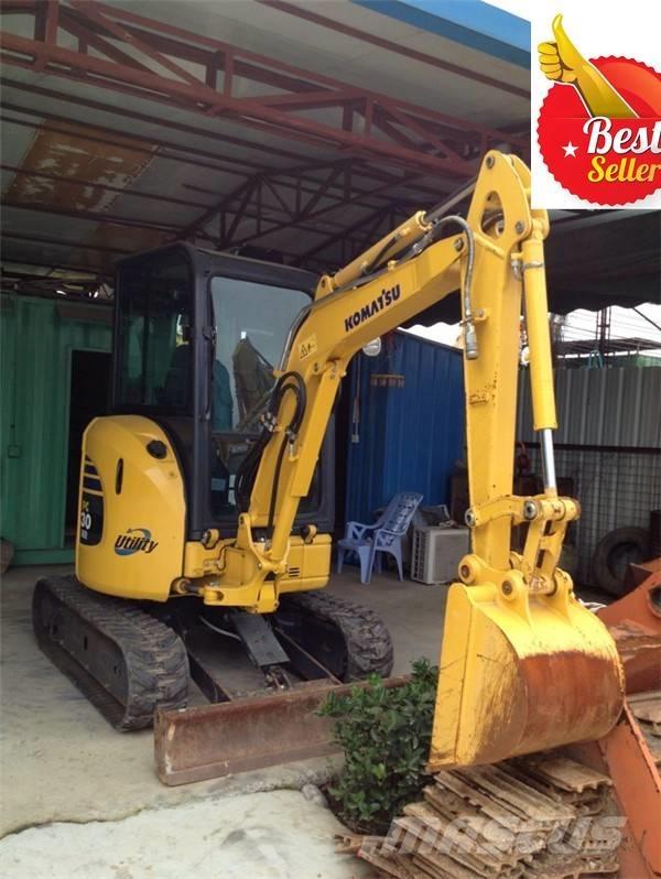 Komatsu PC 30 Mini ekskavatori < 7 t