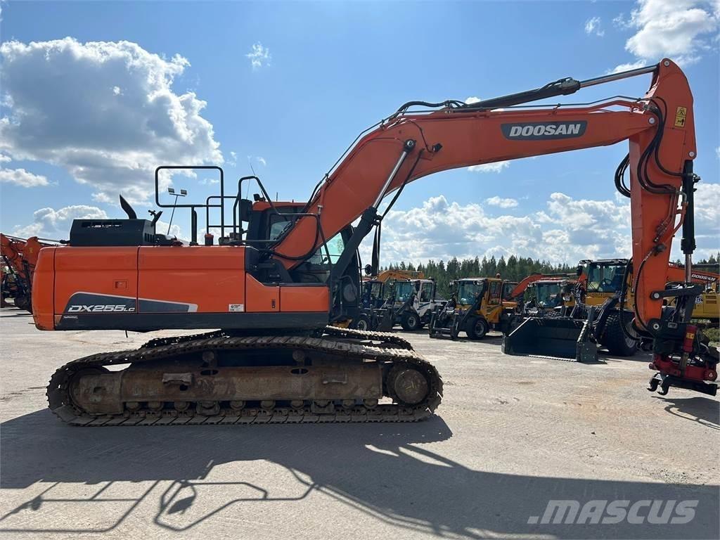 Doosan DX255LC-5 Kāpurķēžu ekskavatori
