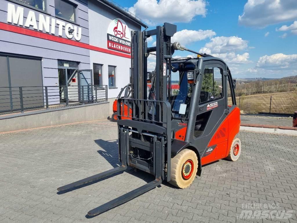 Linde H30T-02 LPG tehnika