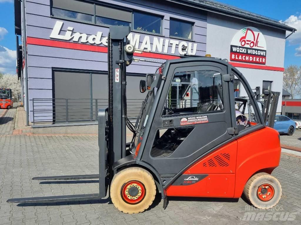 Linde H30T-02 LPG tehnika