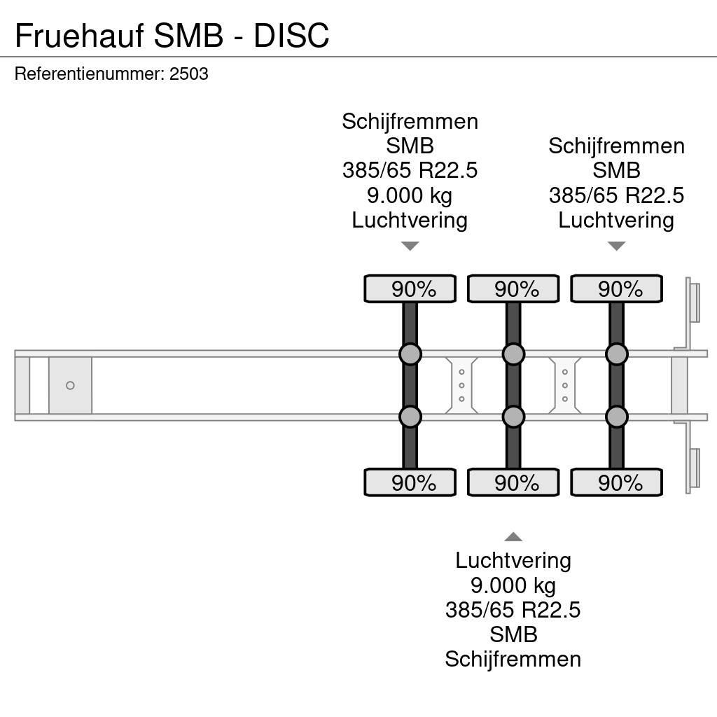 Fruehauf SMB - DISC Tents puspiekabes