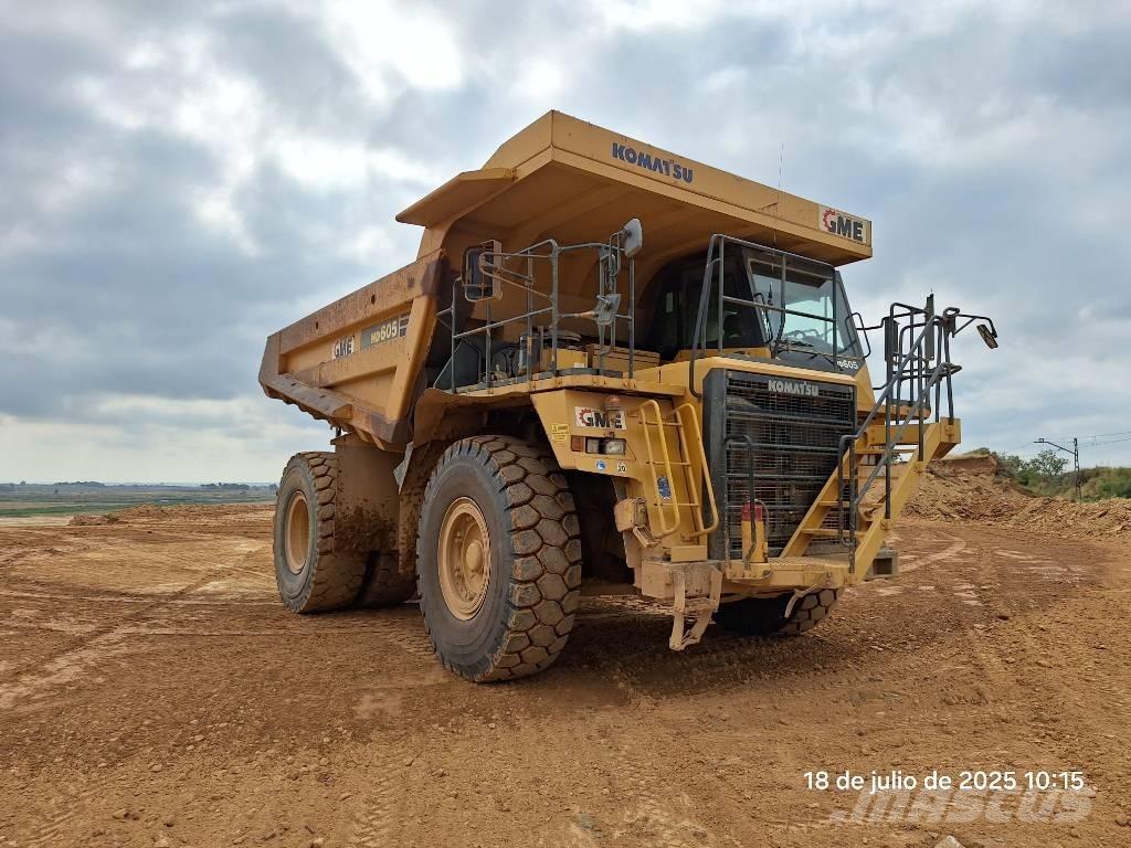 Komatsu HD605-7EO Karjeras kravas automašīnas
