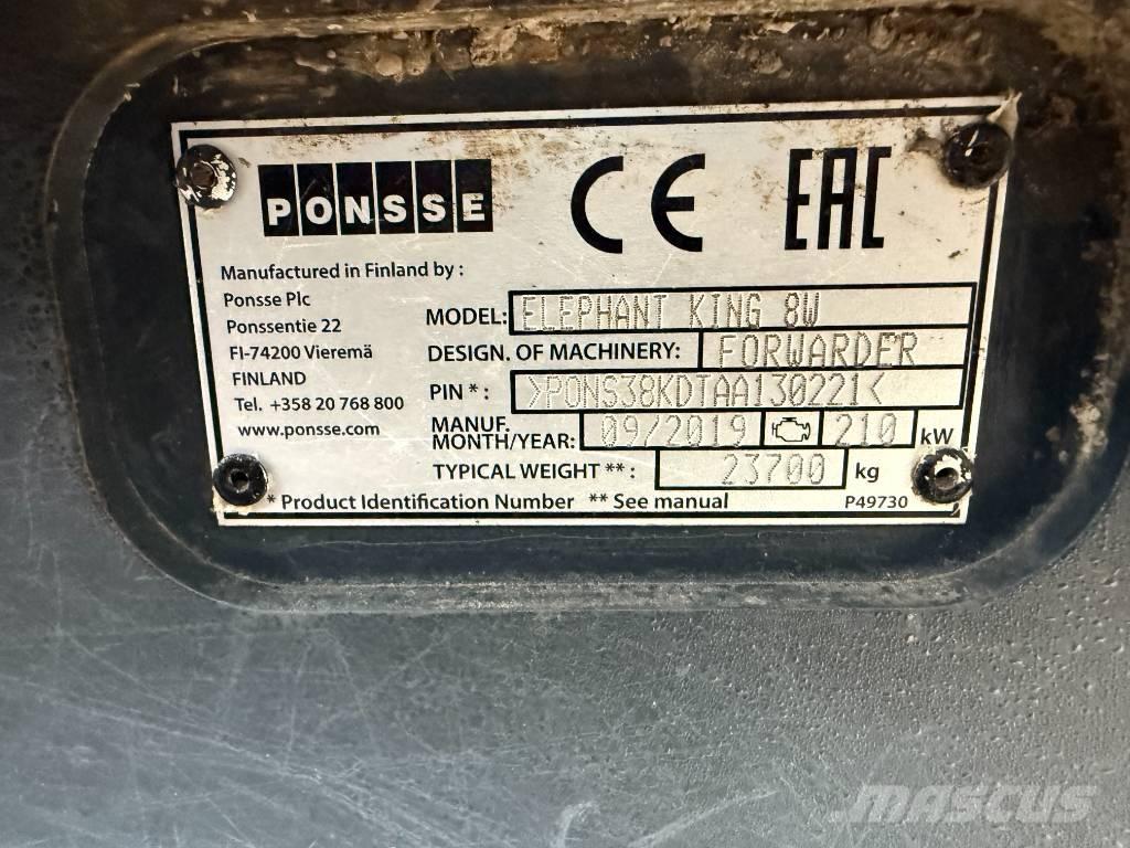 Ponsse Elephant King Forvarderi