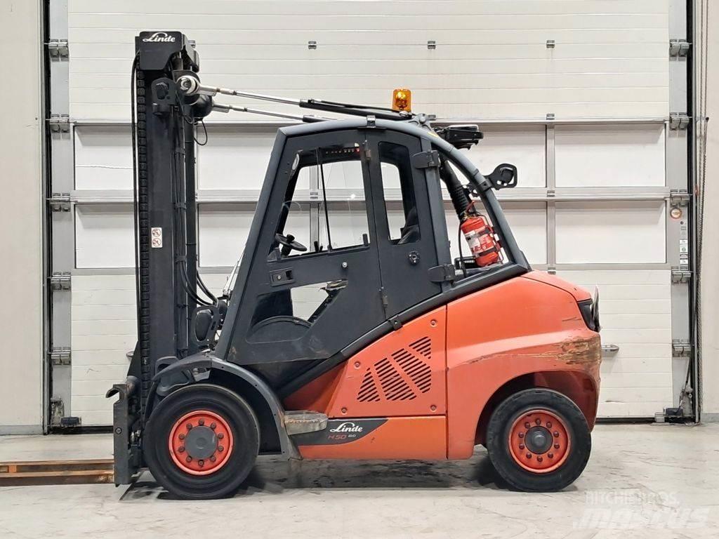 Linde H50D-02 Tehnika ar dīzeļa dzinēju