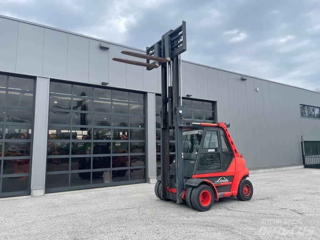 Linde H 80 D-03 Tehnika ar dīzeļa dzinēju
