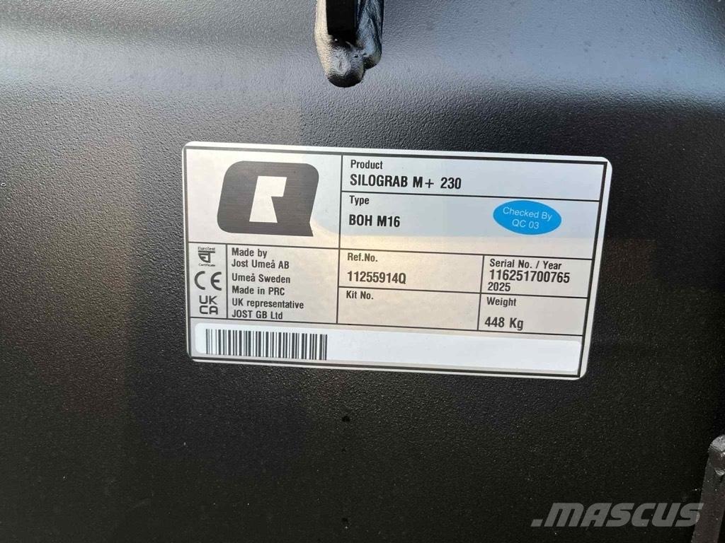 Ålö Silograb M+ 230cm Frontālie iekrāvēji un ekskavatori