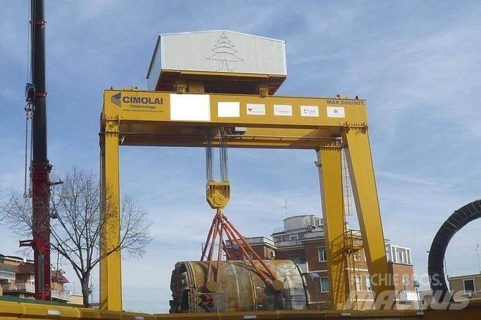  CIMOLAI RGC500Ton Gaisvadu un portālceltņi