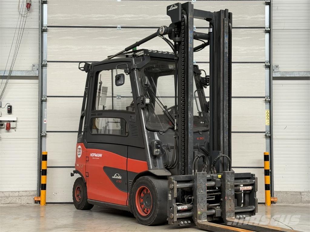 Linde E50HL-01 Elektriskie iekrāvēji