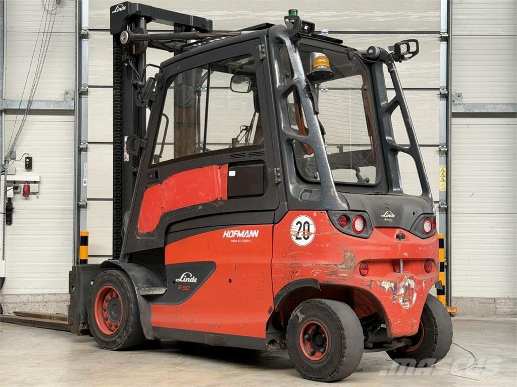 Linde E50HL-01 Elektriskie iekrāvēji