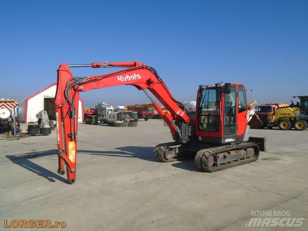 Kubota KX 080-3 Kāpurķēžu ekskavatori