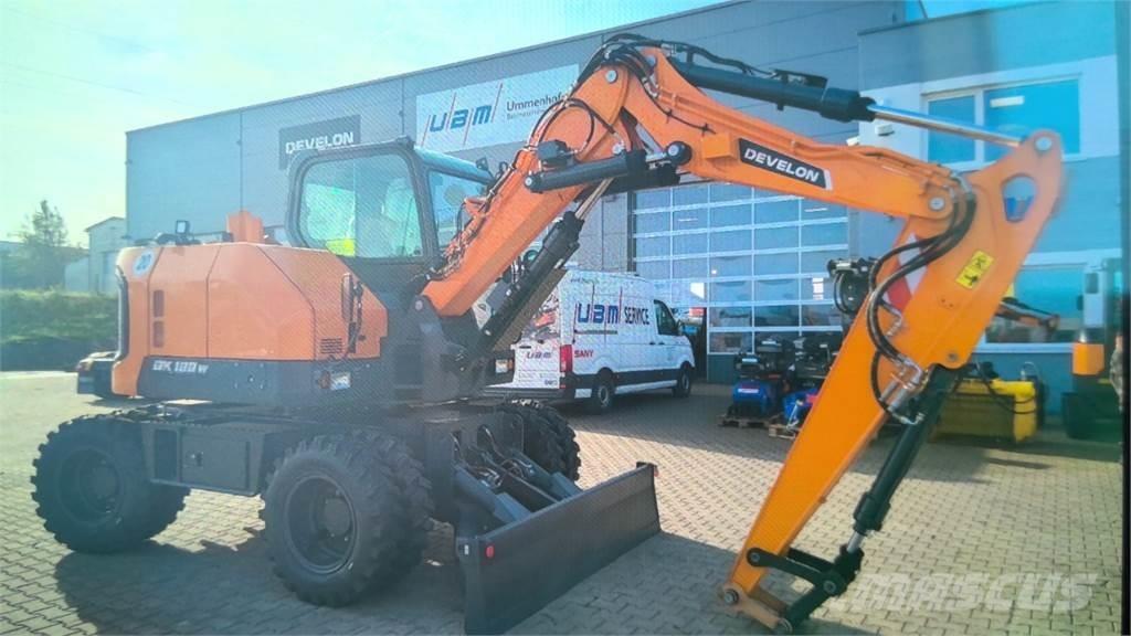 Develon DX100W-7 Ekskavatori uz riteņiem