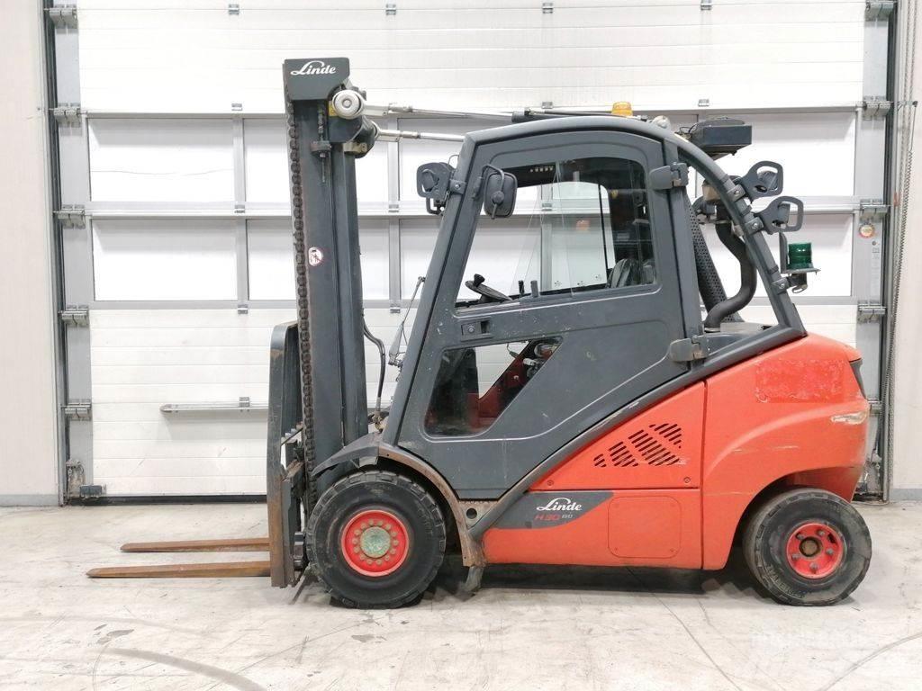 Linde H30D-02 Tehnika ar dīzeļa dzinēju