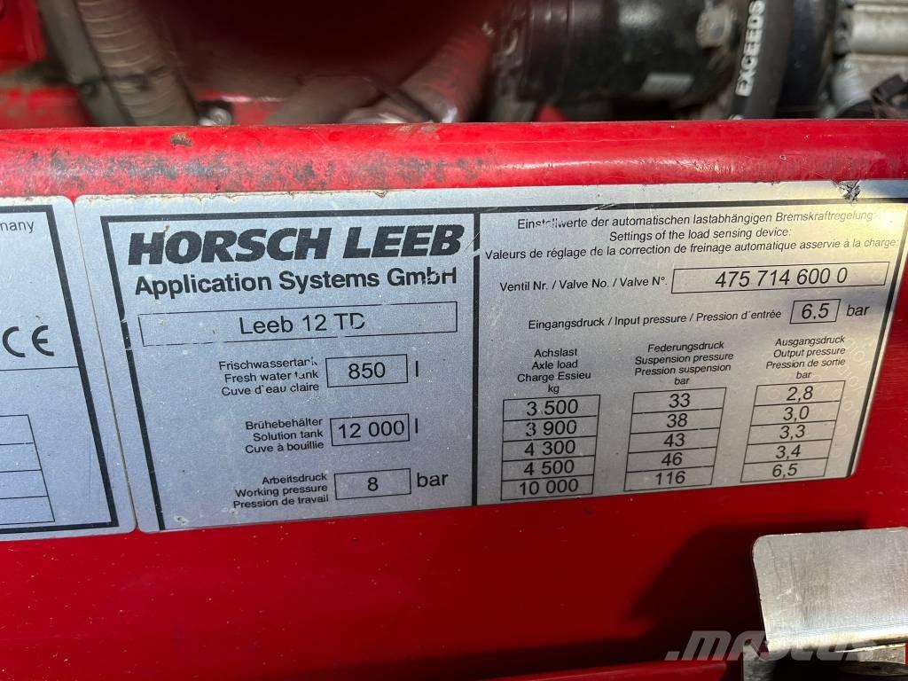 Horsch Leeb 12 TD Piekabināmie smidzinātāji(miglotāji)
