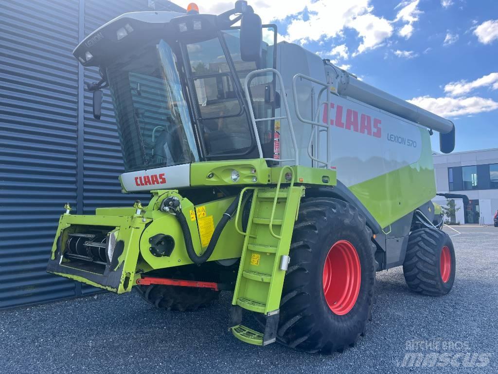CLAAS Lexion 570 Ražas novākšanas kombaini