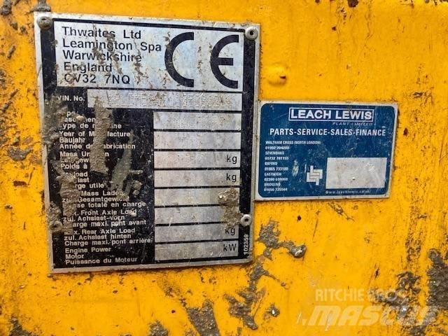 Thwaites 9 tonne Mini pašizgāzēji