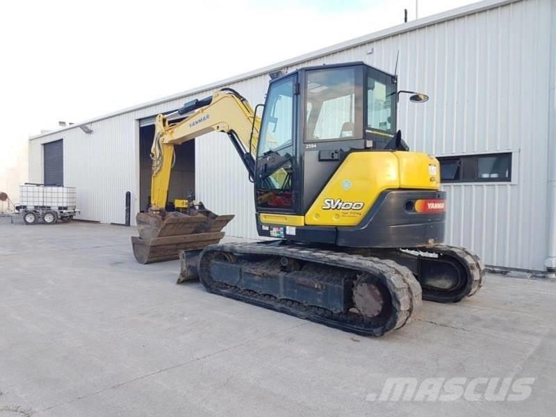 Yanmar SV 100-2 Vidēja lieluma ekskavatori 7 t - 12 t