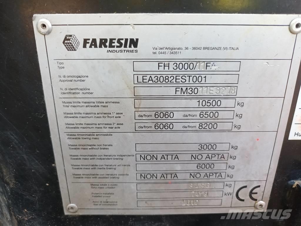 Faresin 11.30 Teleskopiskie manipulatori