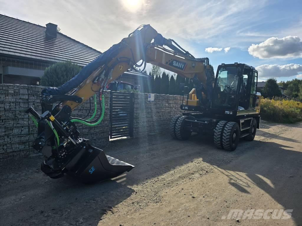Sany SY 155 W Ekskavatori uz riteņiem