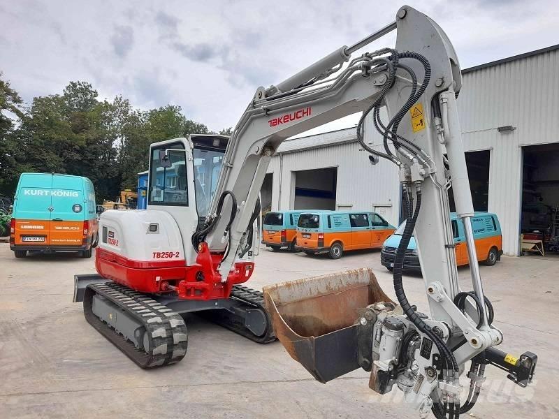 Takeuchi TB 250-2 Mini ekskavatori < 7 t