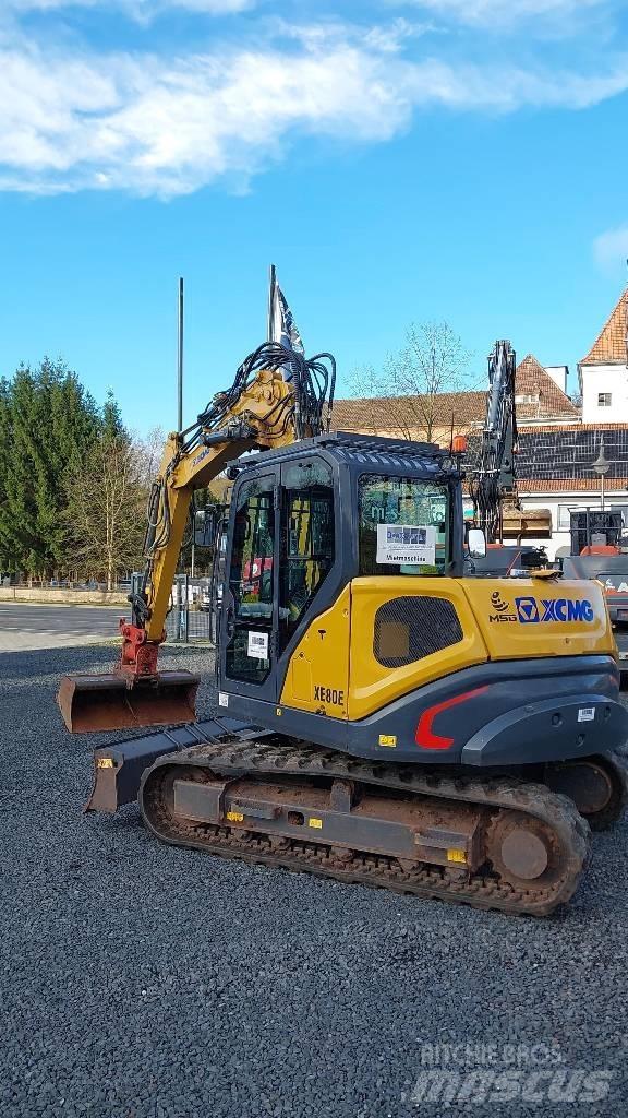 XCMG XE 80 E Vidēja lieluma ekskavatori 7 t - 12 t