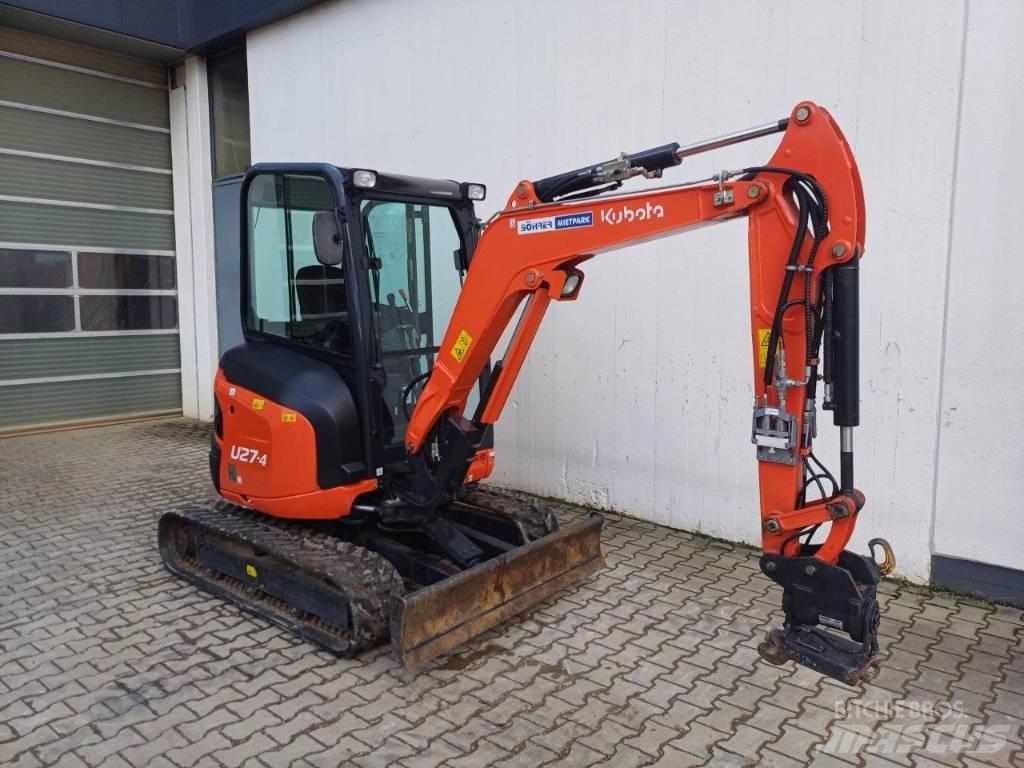 Kubota U 27-4 Mini ekskavatori < 7 t
