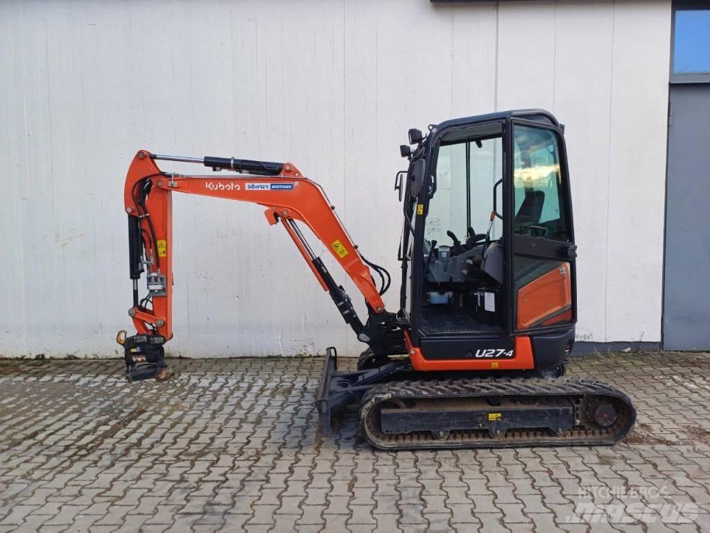 Kubota U 27-4 Mini ekskavatori < 7 t