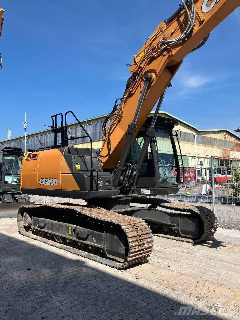 CASE CX 210 D Kāpurķēžu ekskavatori