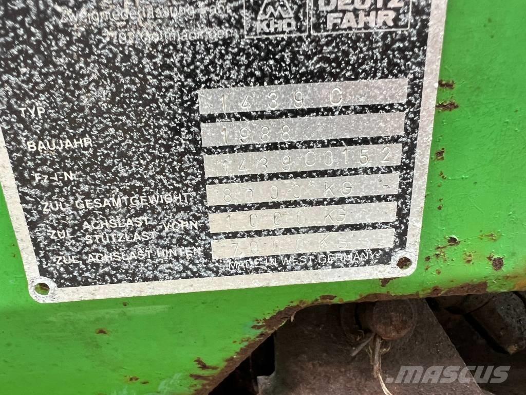 Deutz-Fahr FE 6.37 Savācējpiekabes
