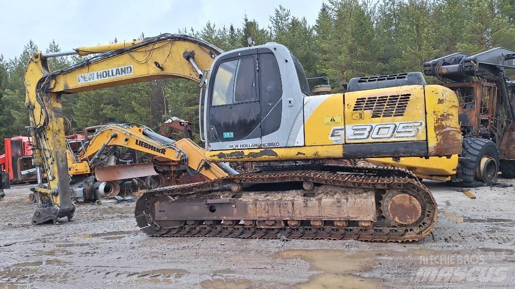 New Holland E 305 Kāpurķēžu ekskavatori