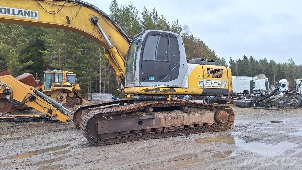 New Holland E 305 Kāpurķēžu ekskavatori