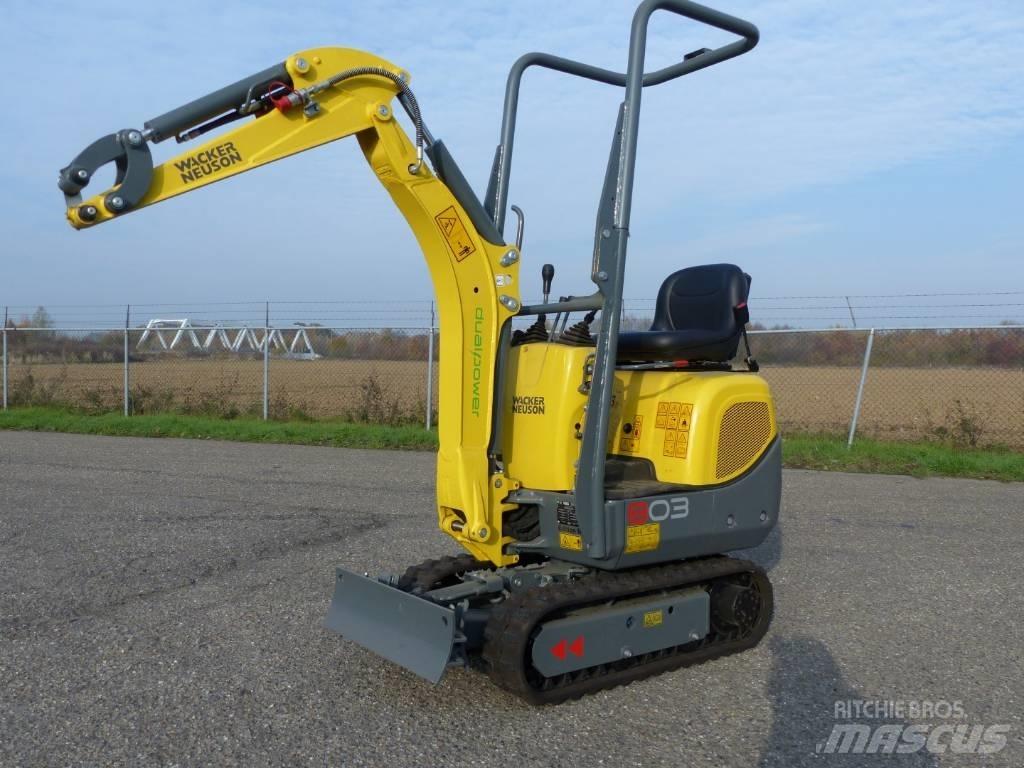 Wacker Neuson 803 Mini ekskavatori < 7 t