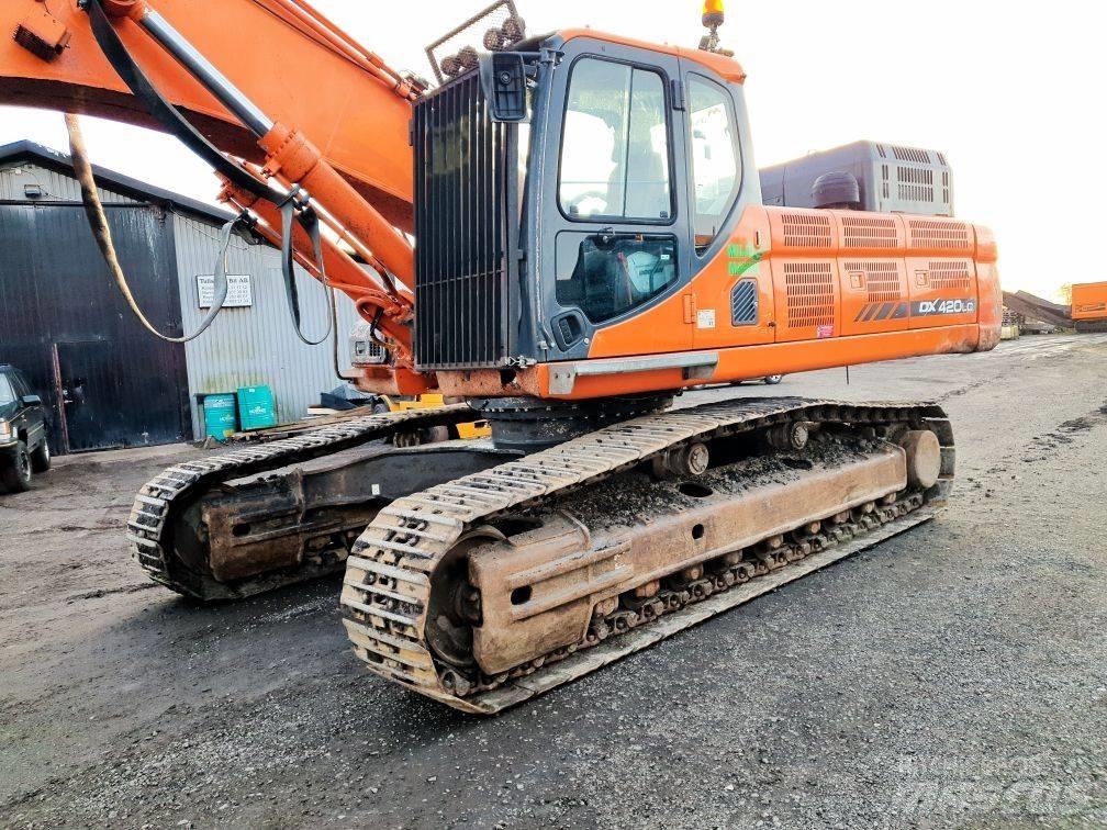 Doosan DX 420 LC-3 Kāpurķēžu ekskavatori