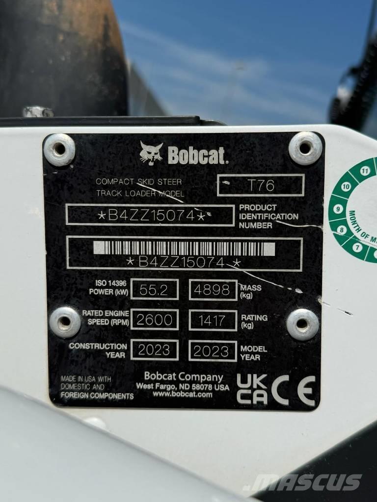 Bobcat T 76 Kāpurķēžu iekrāvēji